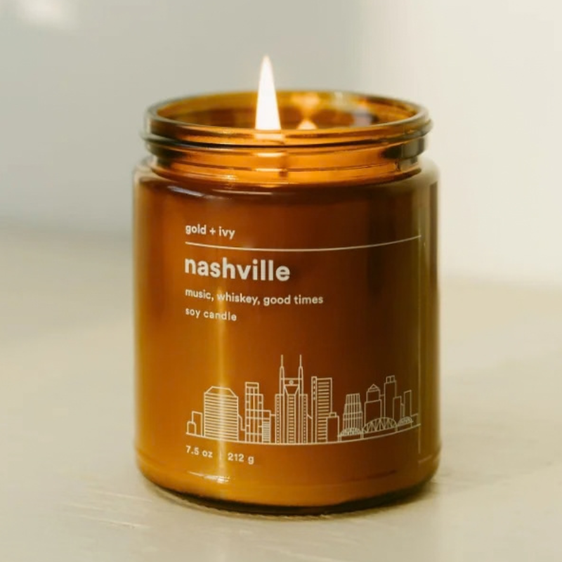 
    Gold + Ivy Candles
  