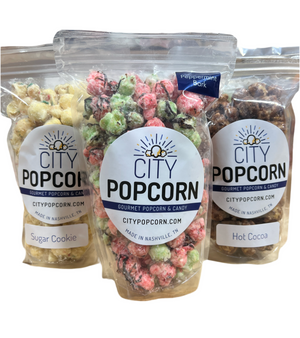 Gourmet Popcorn in Variety of Flavors from City Popcorn