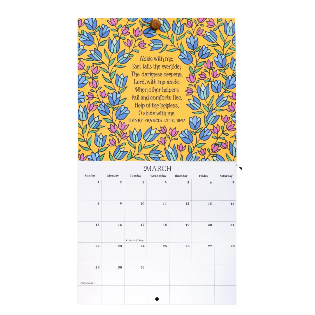 2026 Hymn Calendar