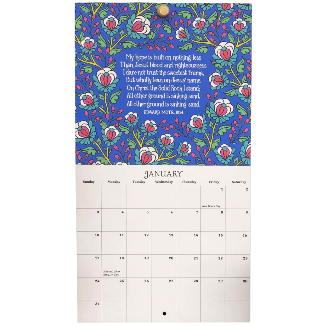 2027 Petite Hymn Calendar