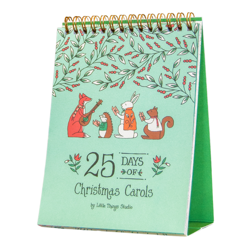 25 Days of Christmas Carols Advent Calendar