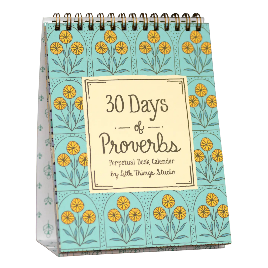 free standing perpetual desk calendar. 