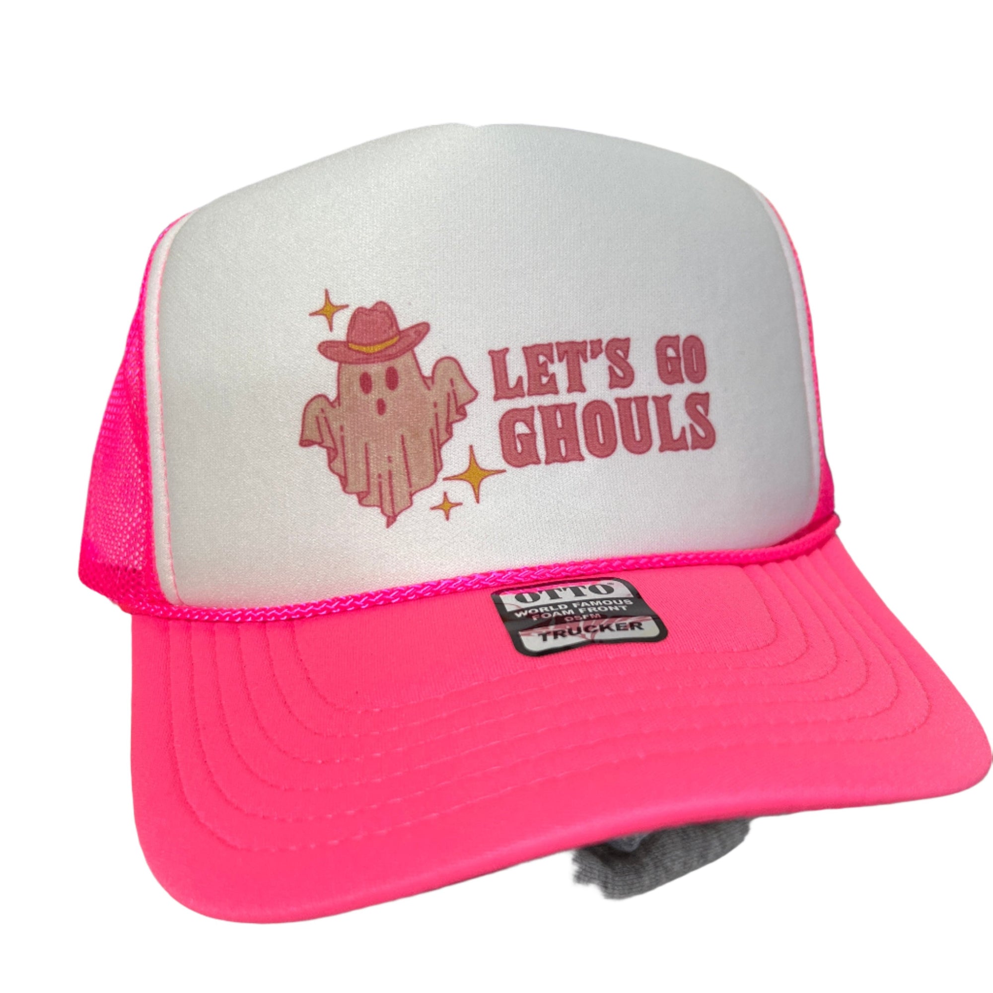 Let's Go Ghouls Halloween Trucker Hat