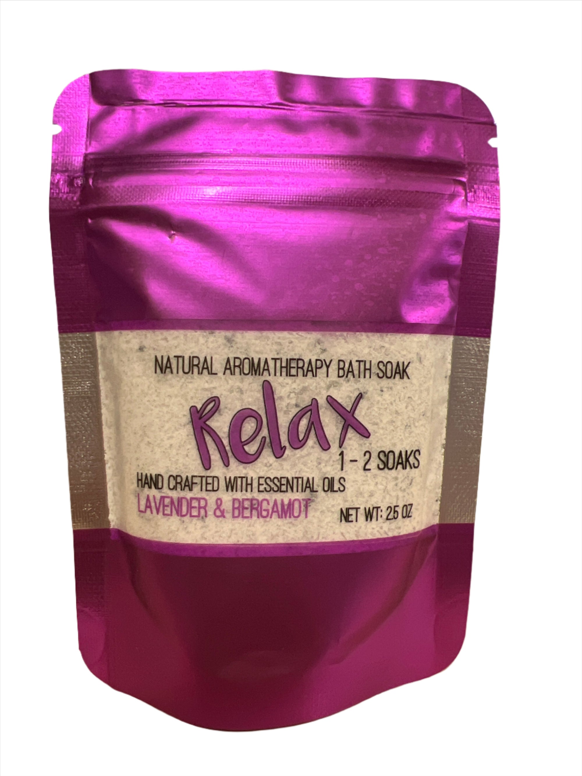 Relax Bath Soak - Lavender & Bergamot