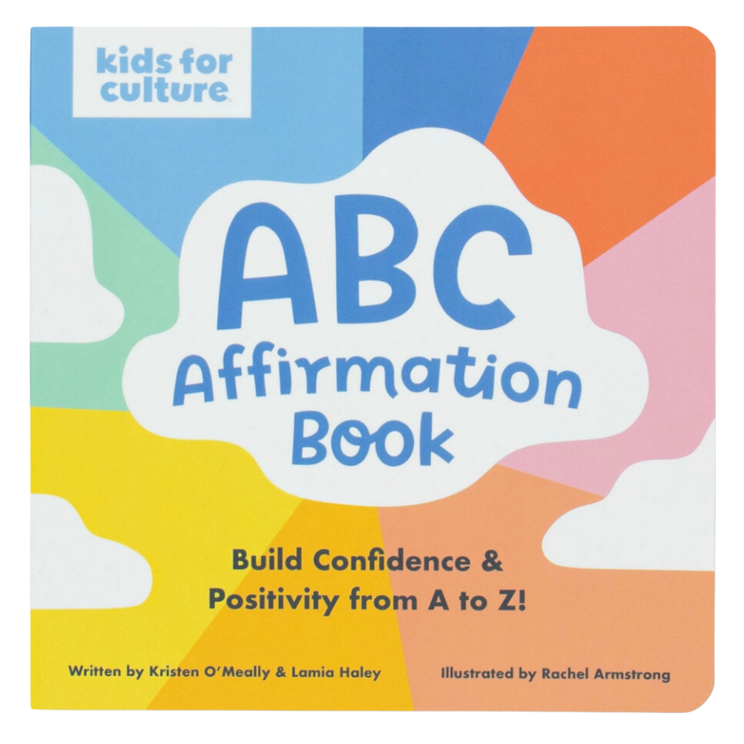 Book for kids with an affirmation for every letter of the alphabet. 