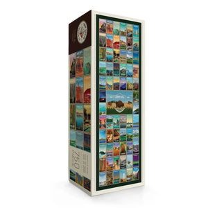 750 piece puzzle of America's National Parks