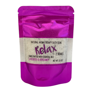 Relax Bath Soak - Lavender & Bergamot