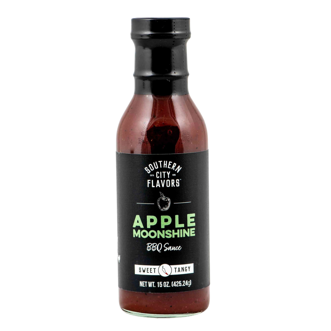 15 oz glass bottle of BBQ Sauce.