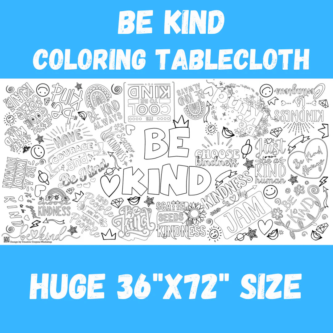 Color Your Own Tablecloth