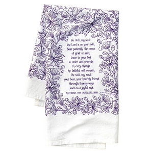 Be Still My Soul Hymn Tea Towel