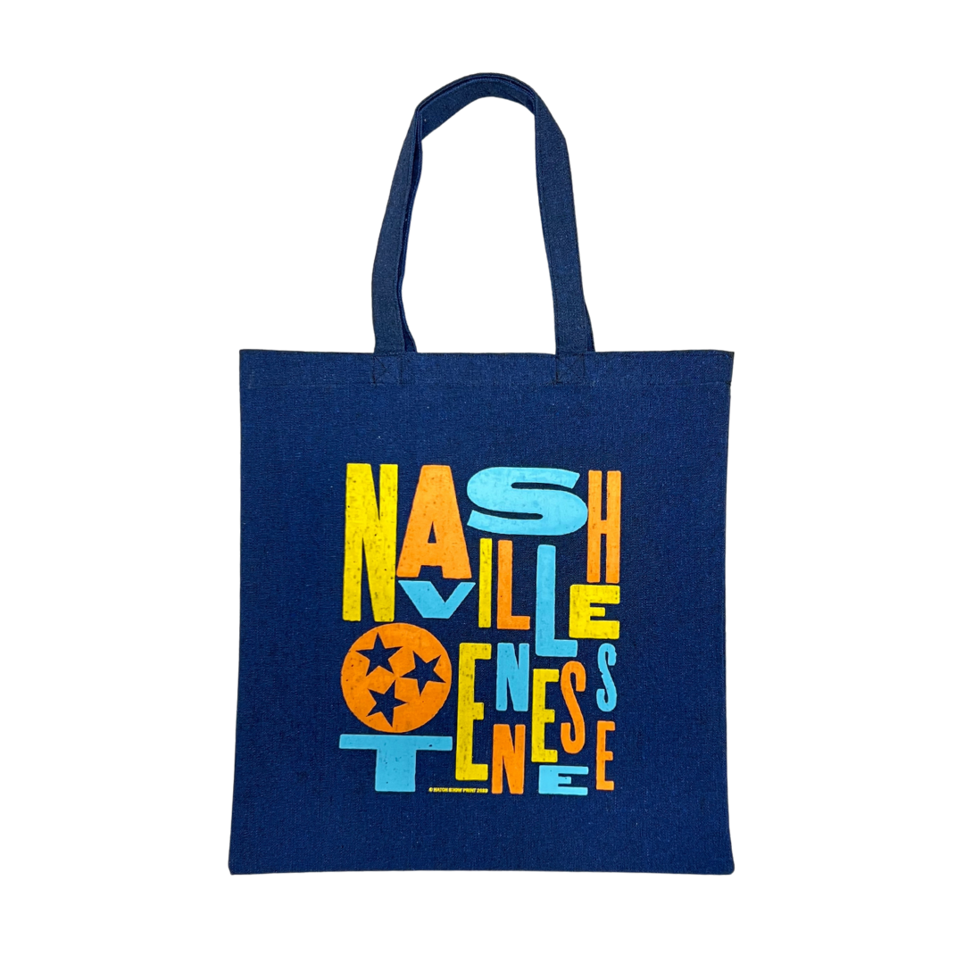 Heavy canvas tote bag.