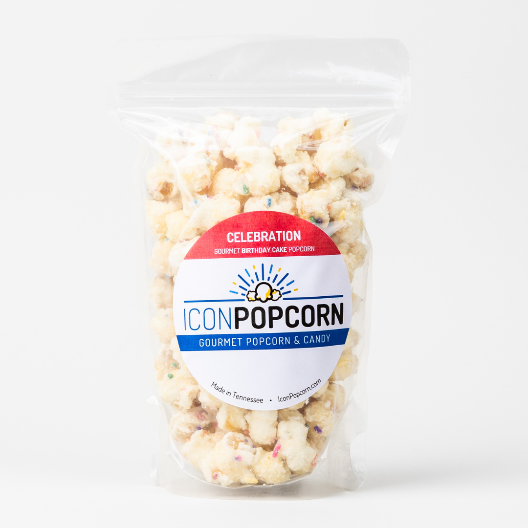 5 cups of gourmet popcorn.
