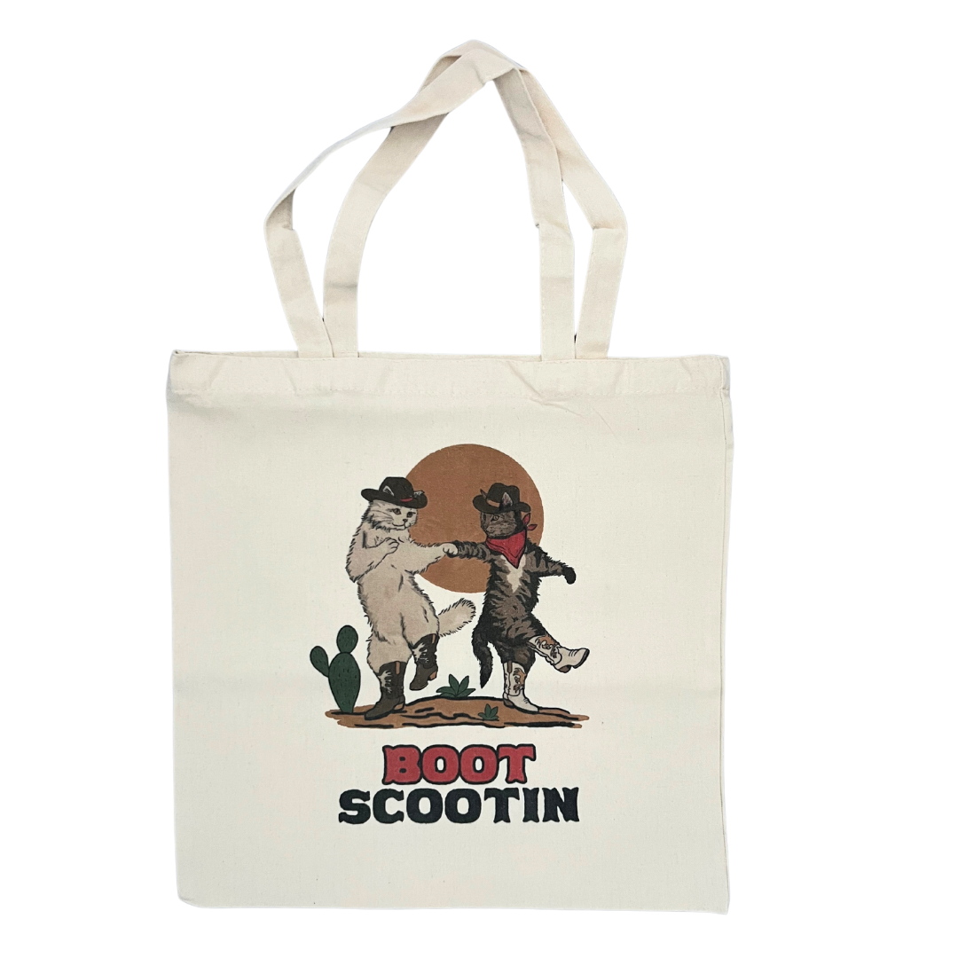 Boot Scootin Kitties Tote