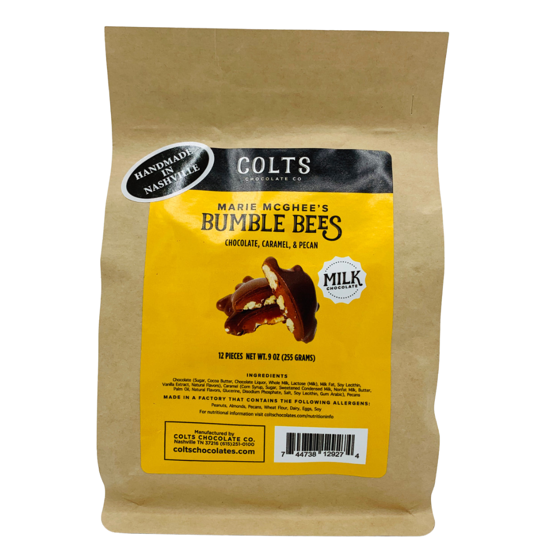 bag of 12 individually wrapped chocolates 