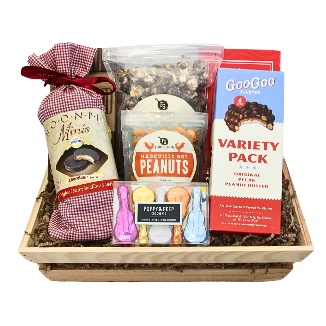 Country Christmas Gift Basket