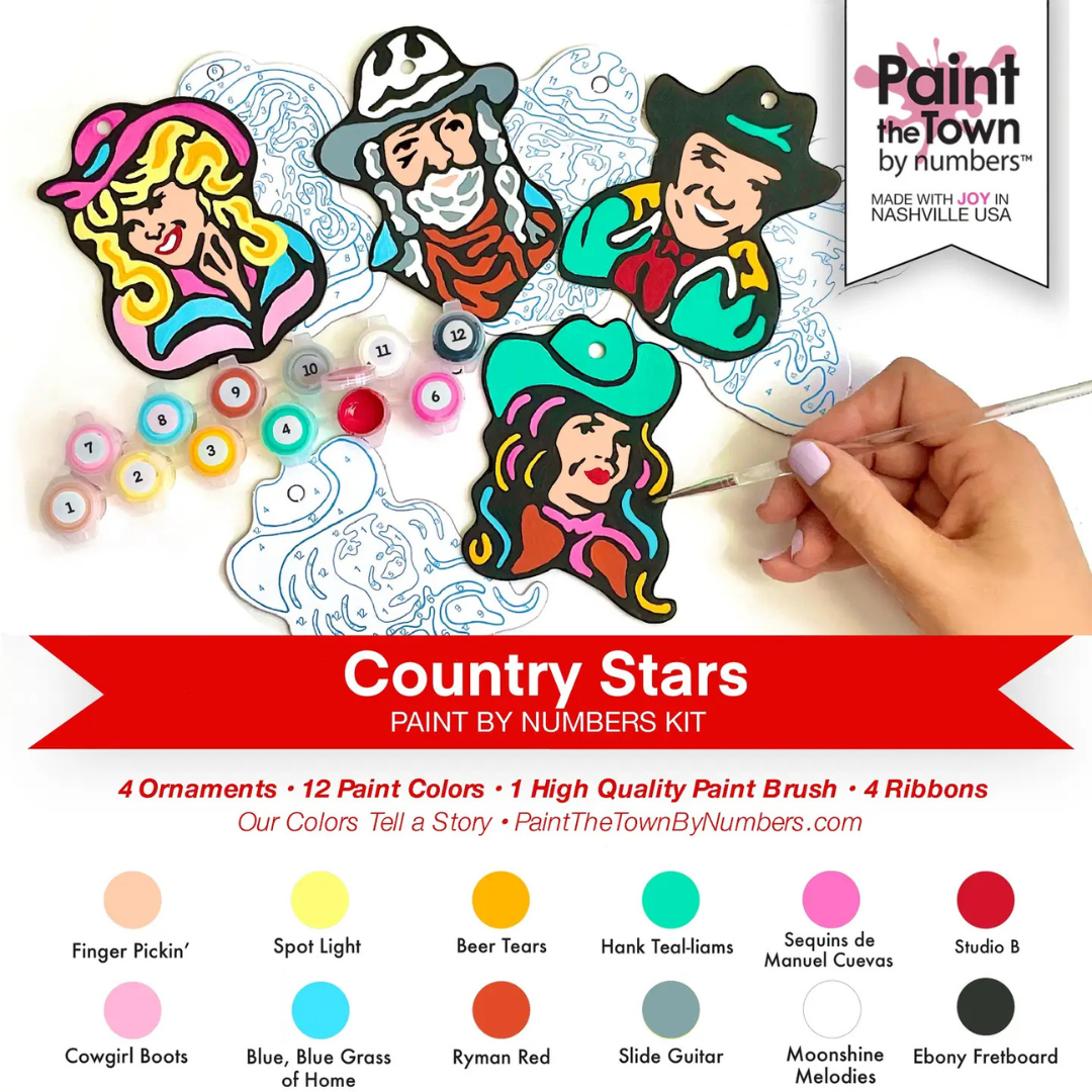 Paint the Town by Number Kit
