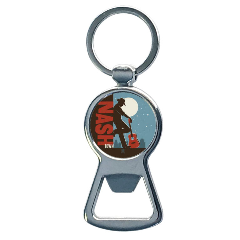 Nashville Bottle Opener Keychain