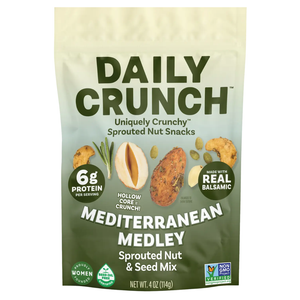 4 oz Daily Crunch Sprouted Nuts and Seed Snack Mix.
