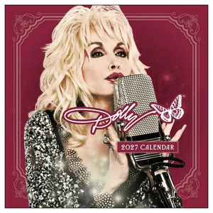 Wall calendar featuring full color photos of Dolly.  