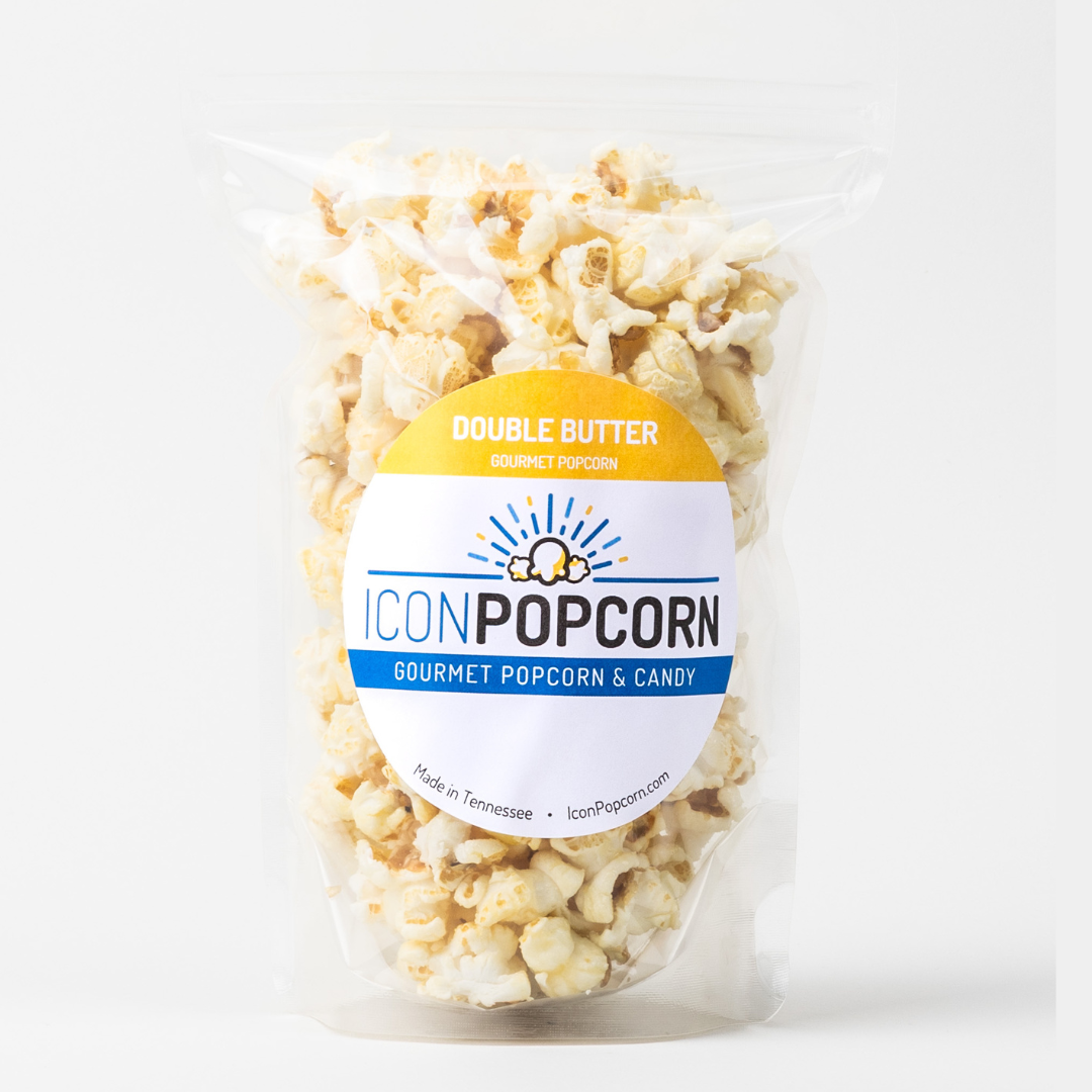 5 cups of butter popcorn.