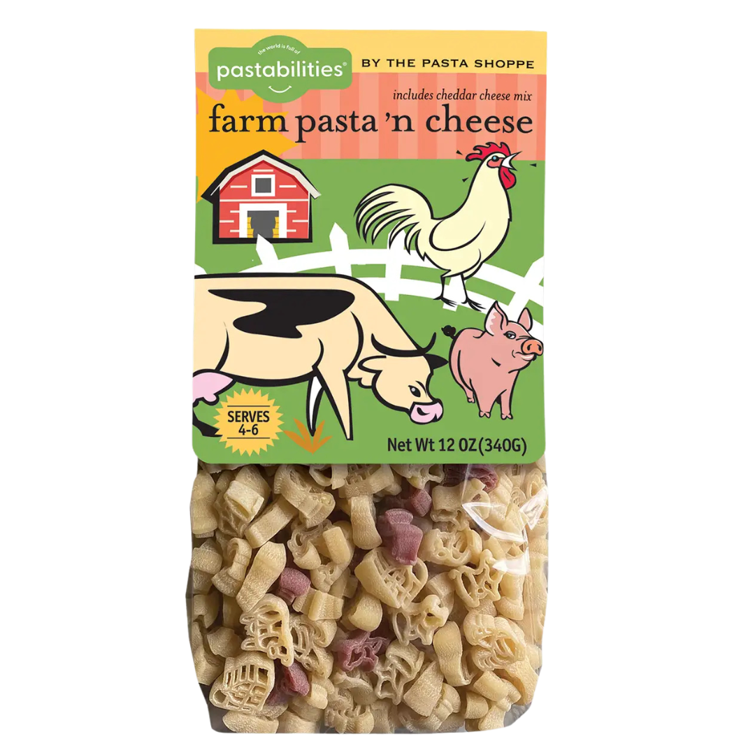 bag of organic mac and cheese.