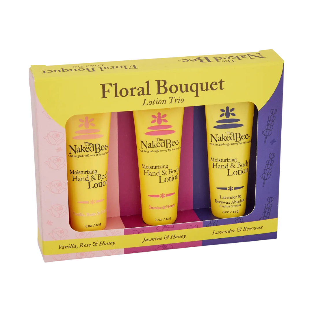 set of 3 lotions, 0.5 oz each