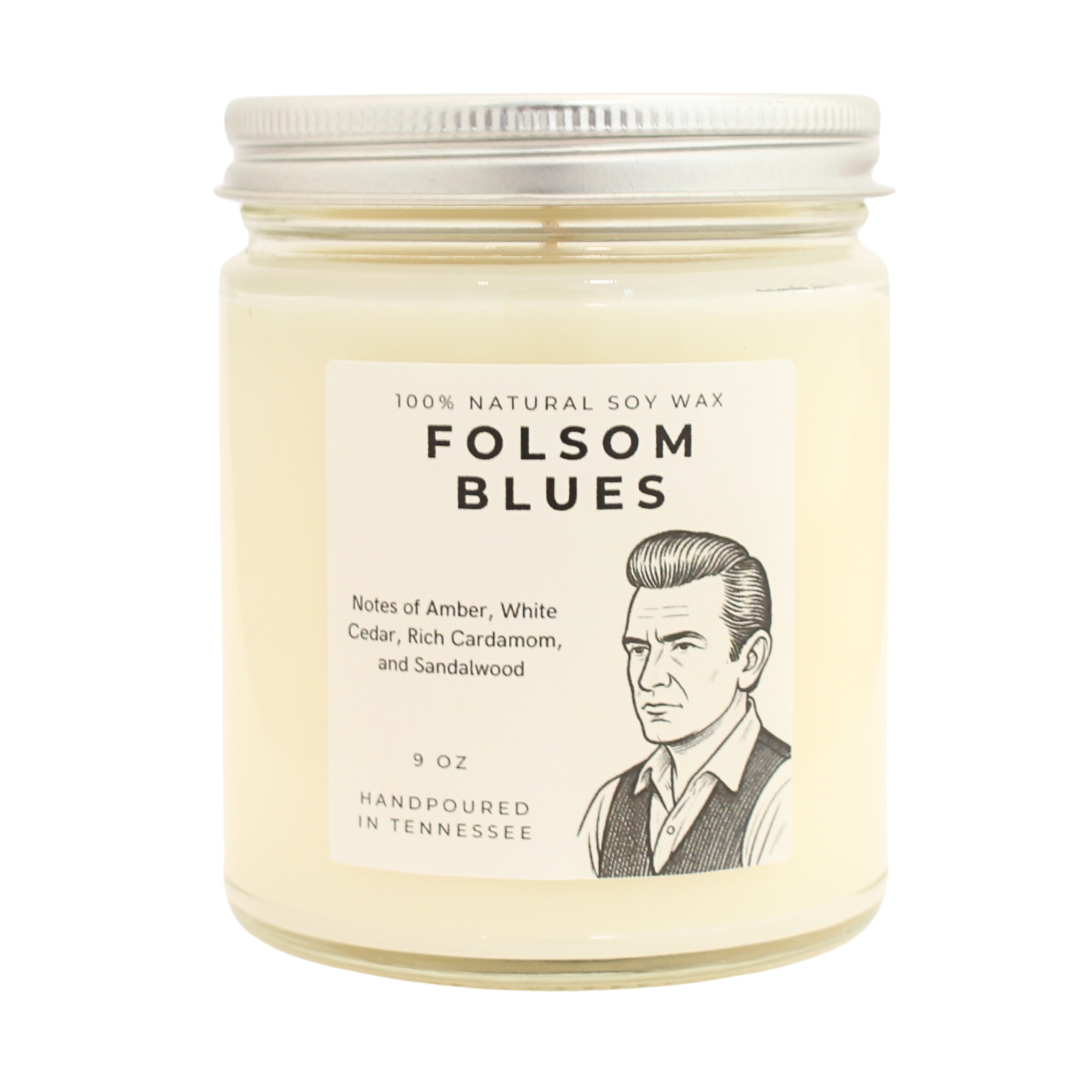 Folsom Blues Candle