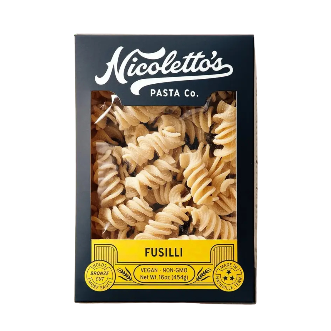 16 oz fusilli pasta bronze cut vegan