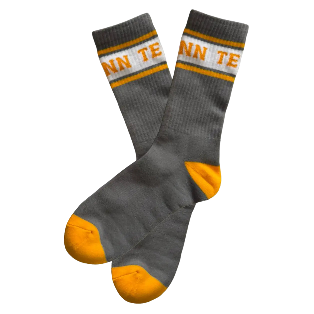Gray Tenn Gym Socks