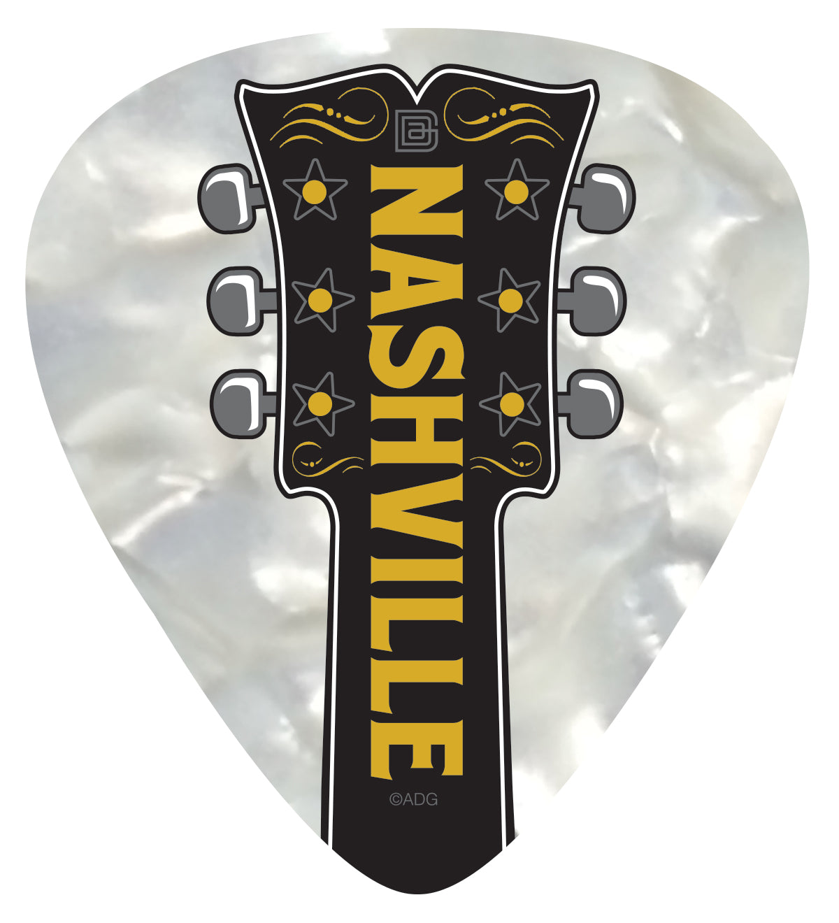 Guitar Pick Coaster