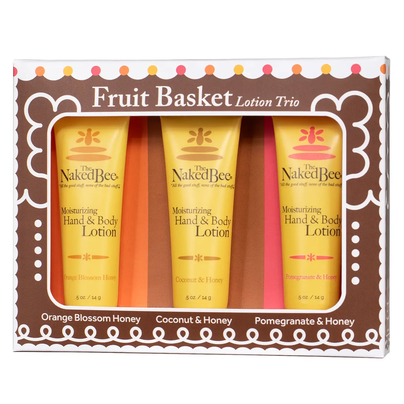 set of 3 lotions, 0.5 oz each