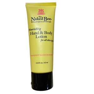 Naked Bee Hand and Body Lotion 2.25oz