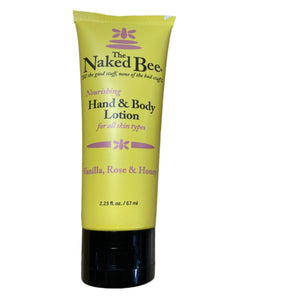 Naked Bee Hand and Body Lotion 2.25oz