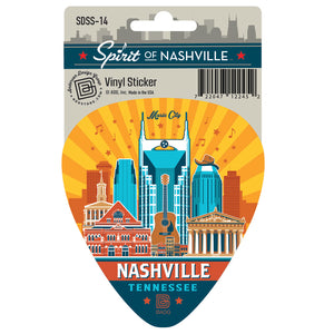 Spirit of Nashville Stickers
