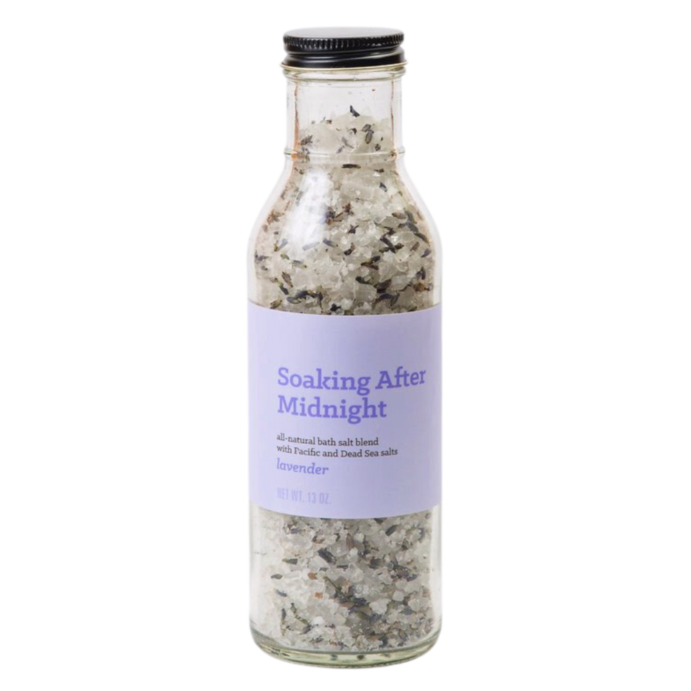 13 oz bath salt soak.