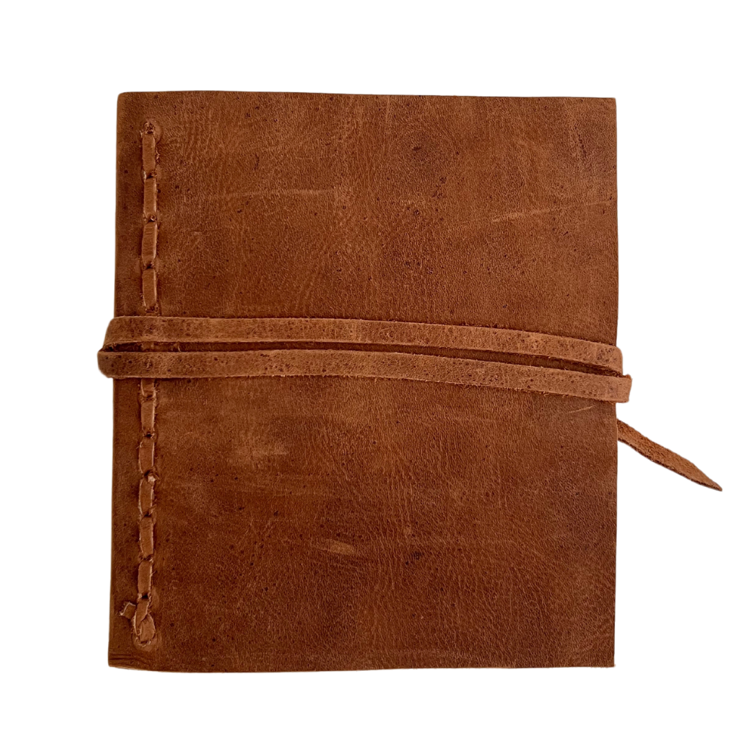 Leather Journal with Wrap