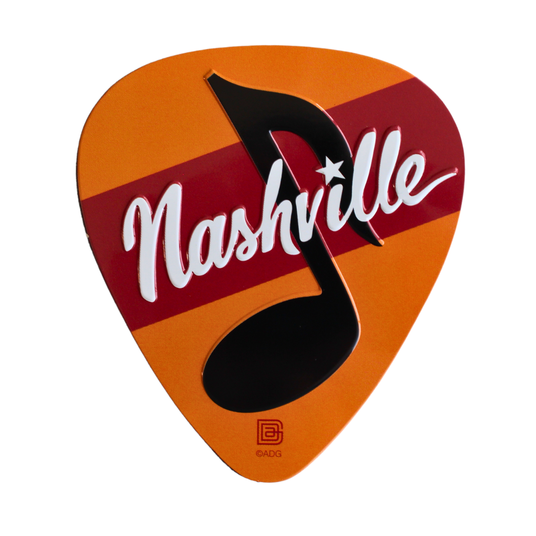 Spirit of Nashville Metal Guitar Pick Magnet