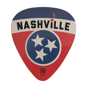 Spirit of Nashville Metal Guitar Pick Magnet