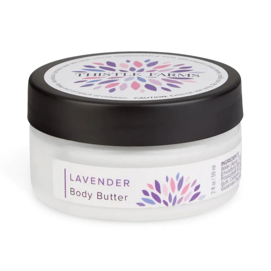 2 fl oz Mini Travel Size Body Butter in Lavender.