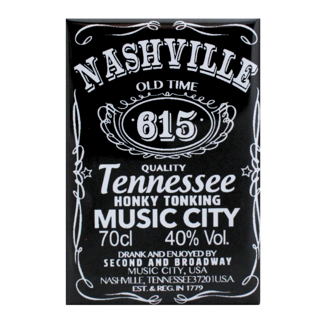 Nashville Old Time 615 Honky Tonking Magnet