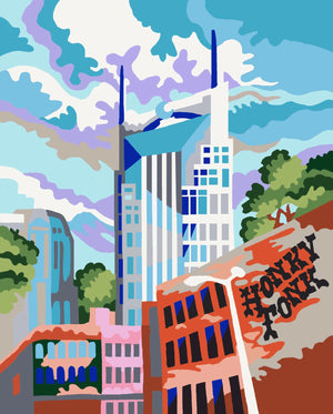 Paint the Town By Numbers Art Prints