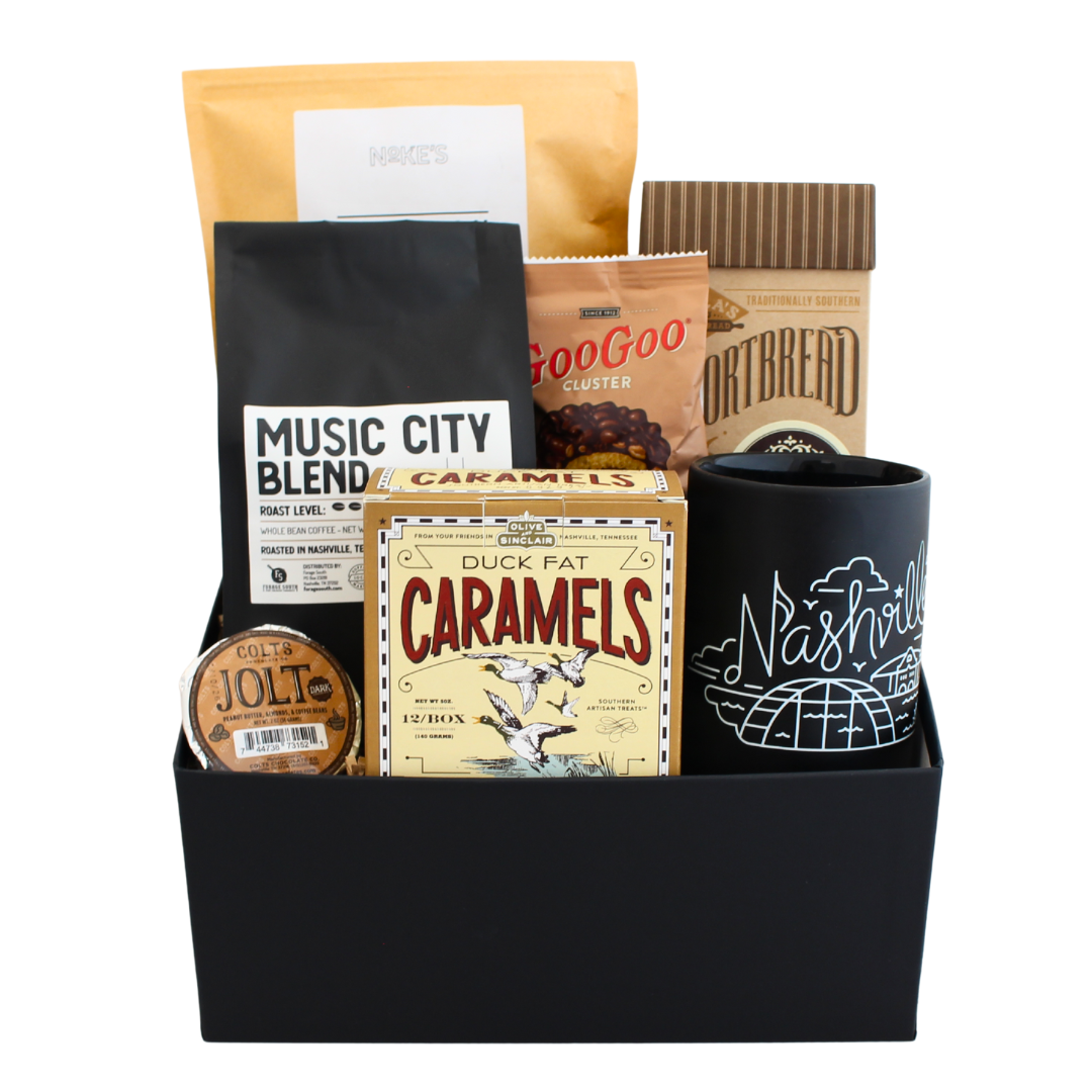 Nashville Skyline Gift | Premium Coffee, Sweets & Keepsake Mug