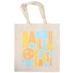 Nashville Scramble Letters Tote