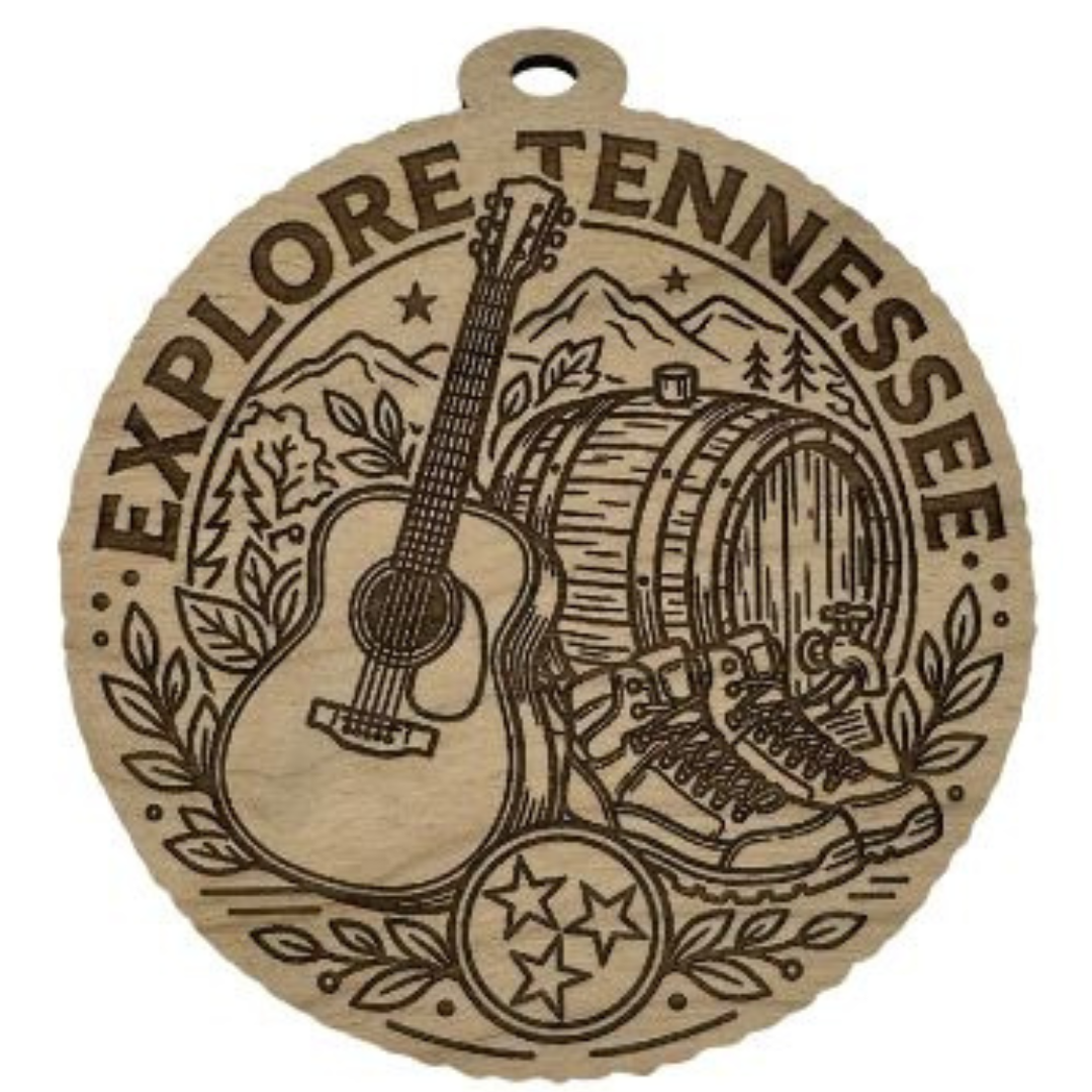Nashville Wooden Ornament