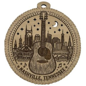 Nashville Wooden Ornament