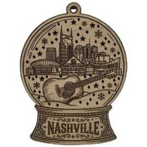 Nashville Wooden Ornament