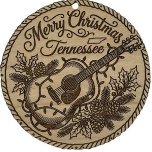 Nashville Wooden Ornament