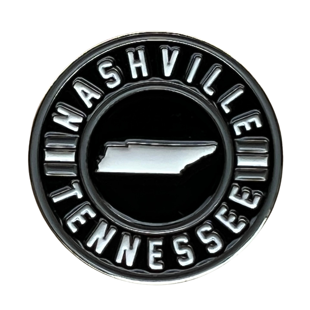 Nashville Tennessee Enamel Lapel Pin