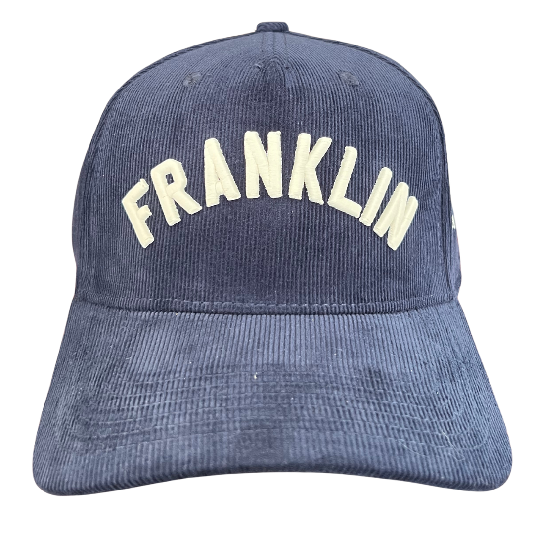 Navy Corduroy Franklin Hat