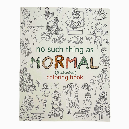 Hardcover children's book by Megan DeJarnett, featuring two brothers exploring the beauty of diversity and inclusion through encounters with differently-abled individuals. Designed to teach acceptance and respect, with discussion prompts for children of all ages. In coloring book form!